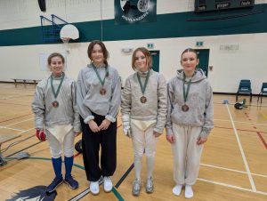 FENB Cadet Women's Tournament - Epee Medalists