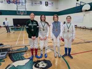 FENB Cadet Women's Tournament - Foil Medalists